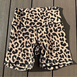 Hawthorn Athletic Leopard Print Women's Shorts